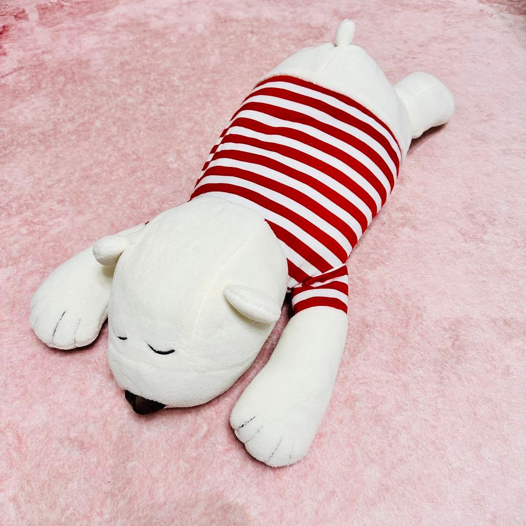ニトリ シロクマ ぬいぐるみ 抱き枕 次男 美品 - メルカリ