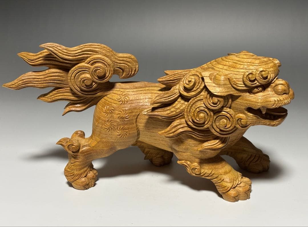 木彫 唐獅子 】 山車 祭屋台 だんじり 地車 社寺彫刻 宮彫 - メルカリ