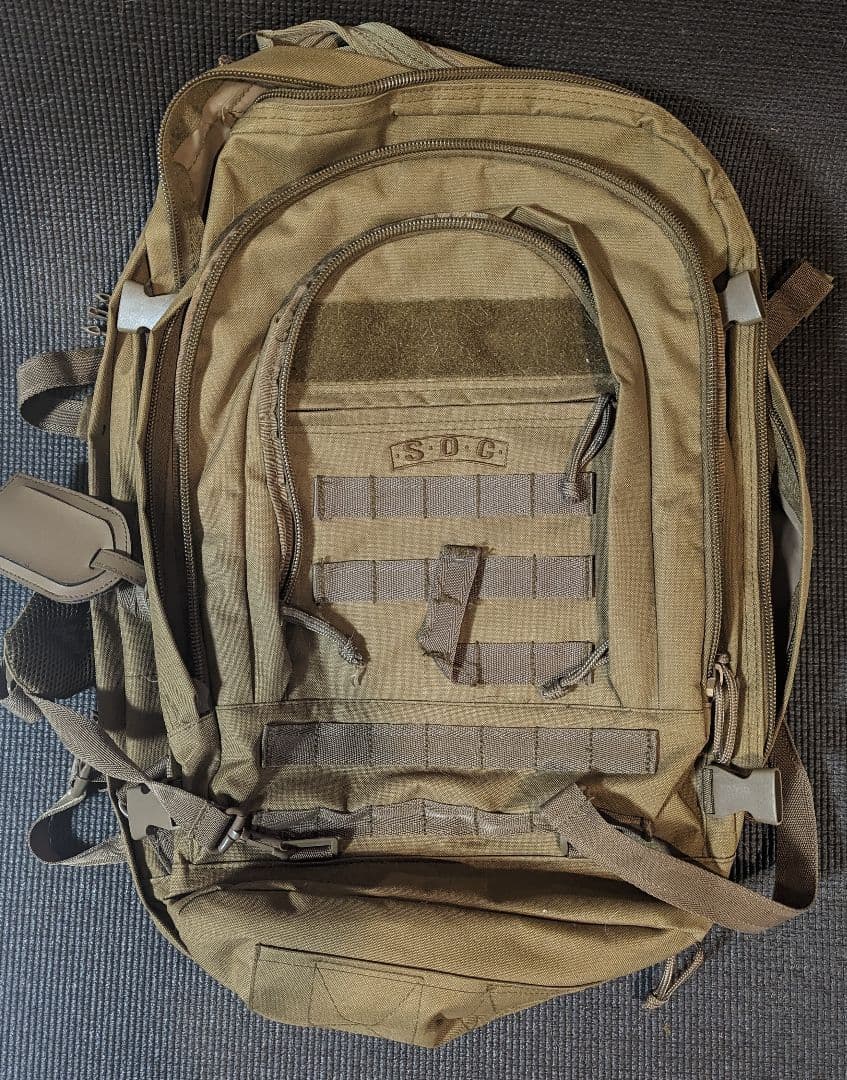 米軍放出品　バックパック 米軍放出品 MERCURY USMC バックパック コヨーテ BAG/バッグ