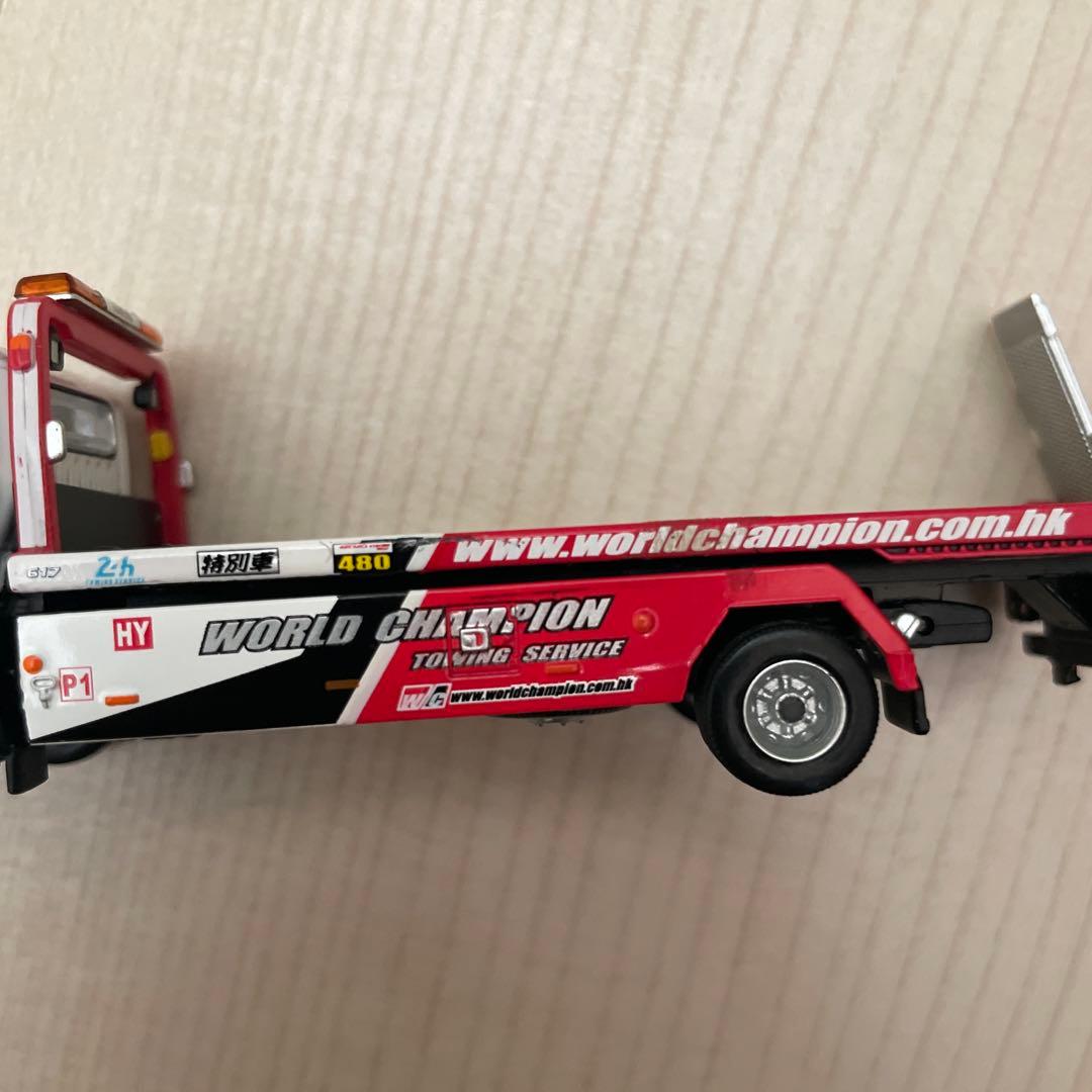 HINO300 world champion flatbed tow truck - メルカリ