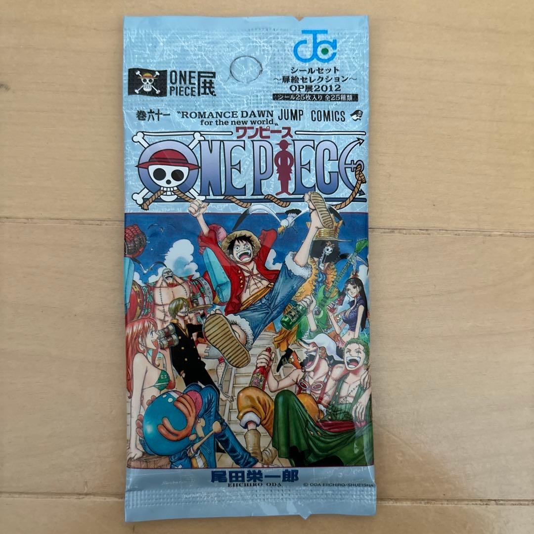 ワンピース ワンピース展2012ステッカー - メルカリ