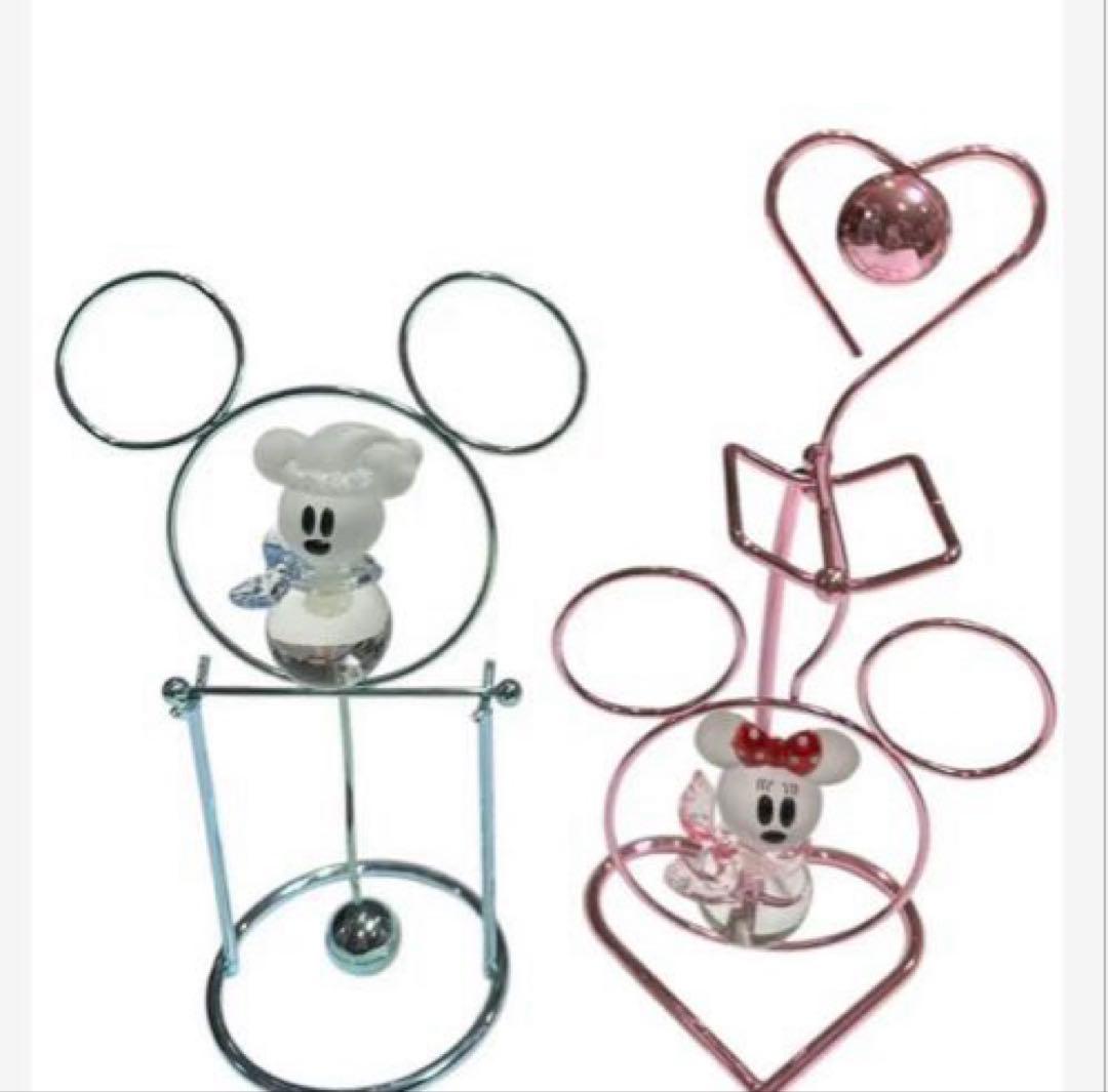 ガラス細工　ディズニー　 クリスマス　ミッキー ミニー雪だるま 東京ディズニーリゾートクリスマスオーナメント 雪だるまミッキー