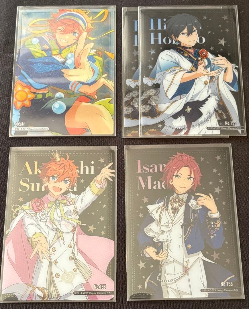 氷鷹北斗 明星スバル 衣更真緒／Trickstar あんスタ／クリアカード