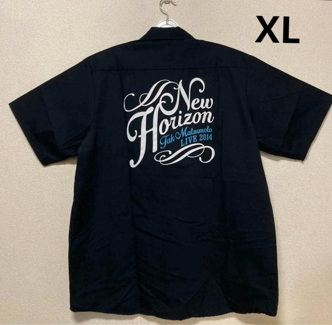 B'z 松本孝弘 2014 New Horizon ワークシャツ シャツ XL - メルカリ