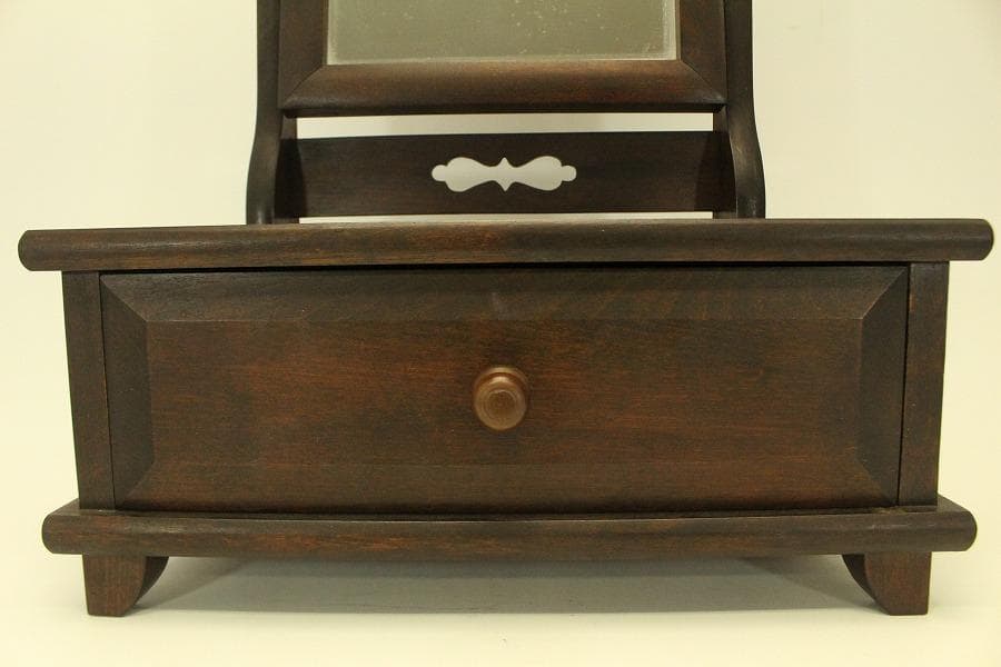 旭川民藝 北海道家具 鏡台 アイヌ 蝦夷(ZE353) - メルカリ