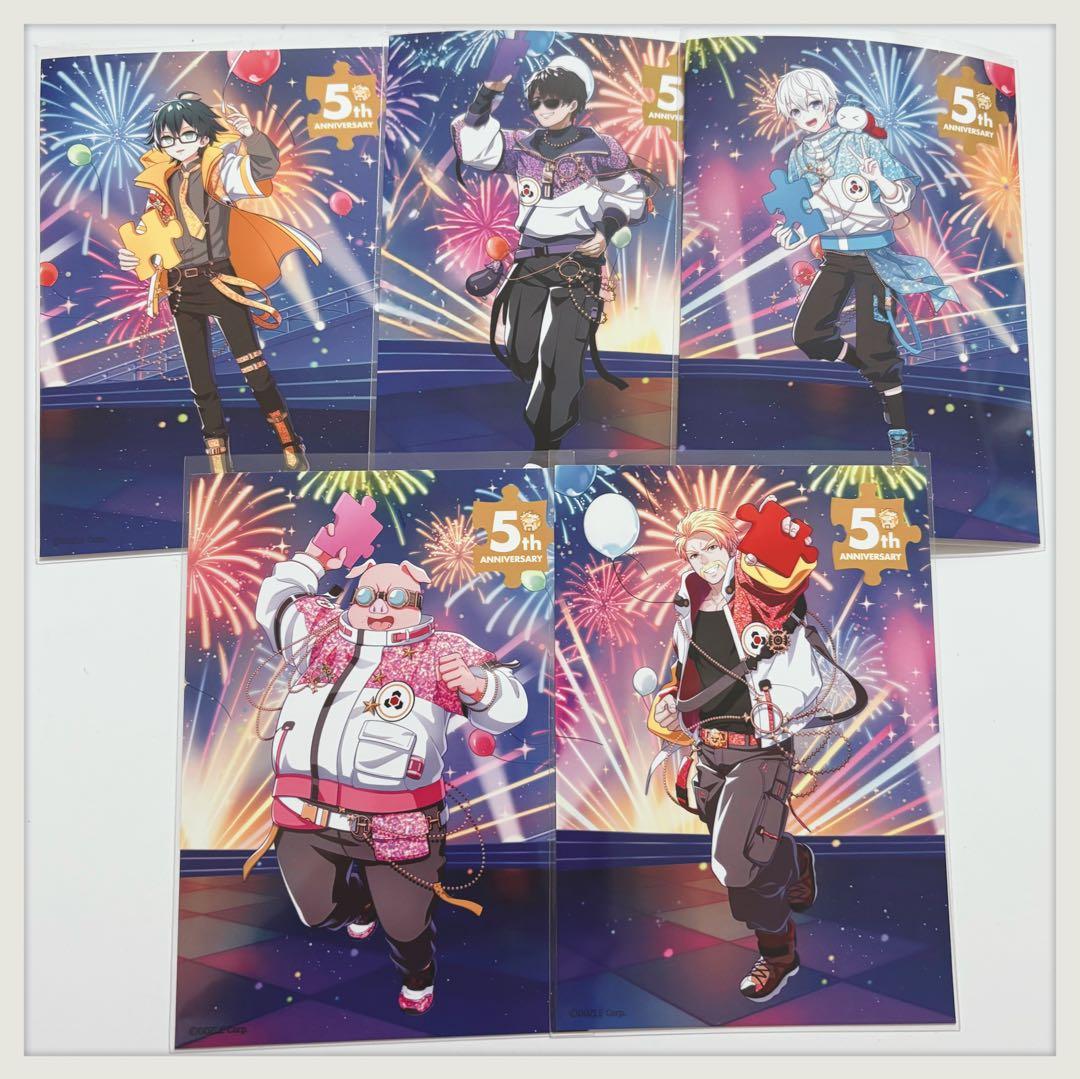 ドズル社ブロマイド 5周年記念イラスト 5枚セット ① - メルカリ