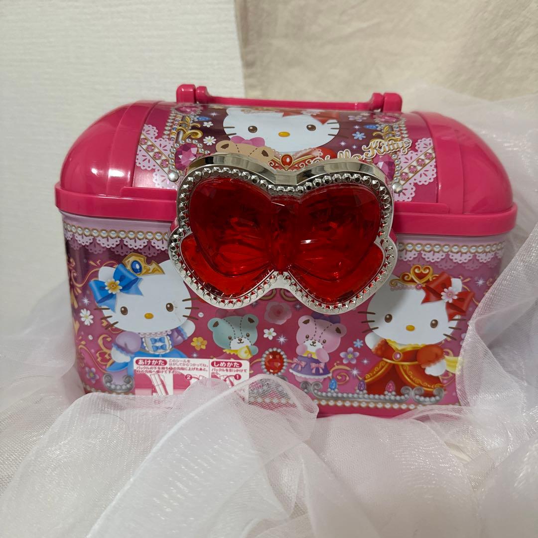 廃盤‼️平成レトロ ハローキティ 缶 小物入れ メイク入れ 収納ボックス