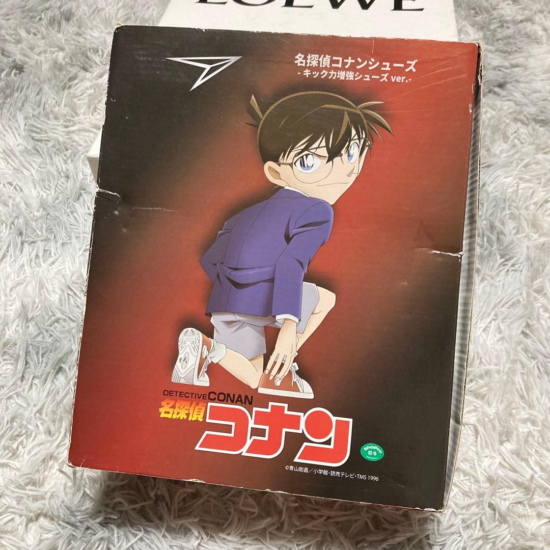 新品タグ付】名探偵コナン×瞬足 キック力増強シューズ デッドストック