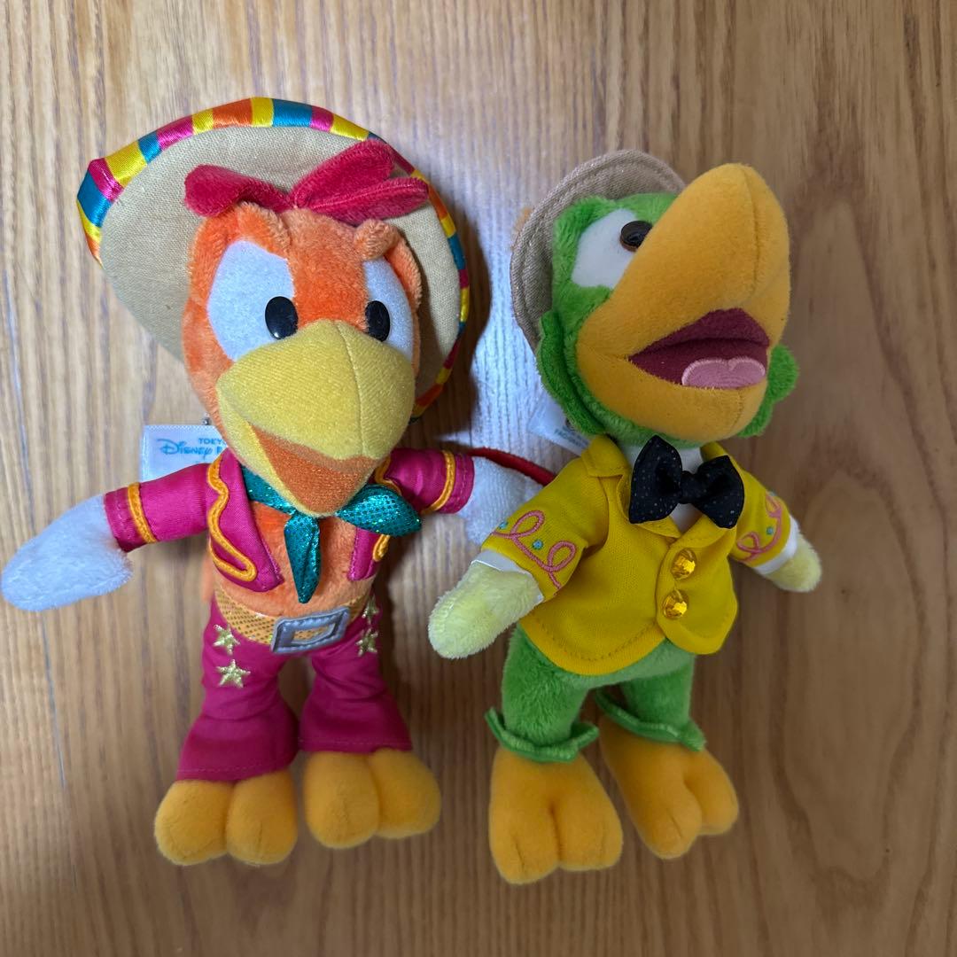 ディズニー ホセ＆パンチーノぬいぐるみ ストラップ(新品) - メルカリ