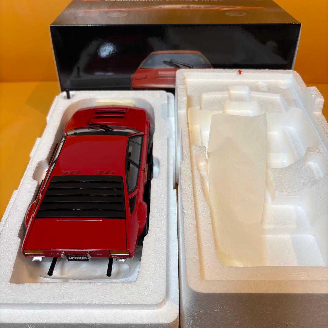 レア！京商 1/18 ランボルギーニ ウラッコラリー 赤 - メルカリ