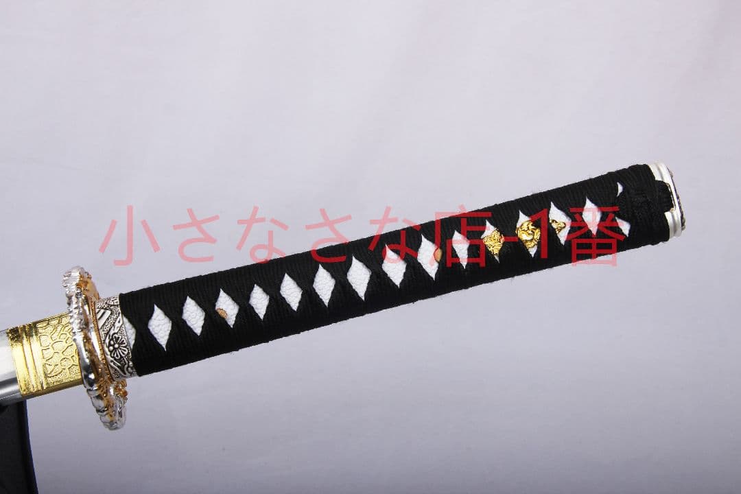 鬼滅の刃金アジサイ 日輪刀 武具 刀装具 日本刀 模造刀 居合