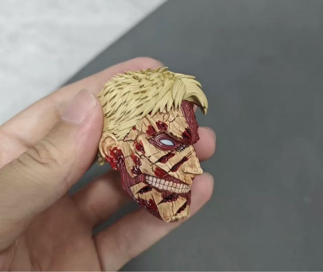 進撃の巨人 鎧の巨人 ガレージキット ガレキ スタチュー⑨ - メルカリ