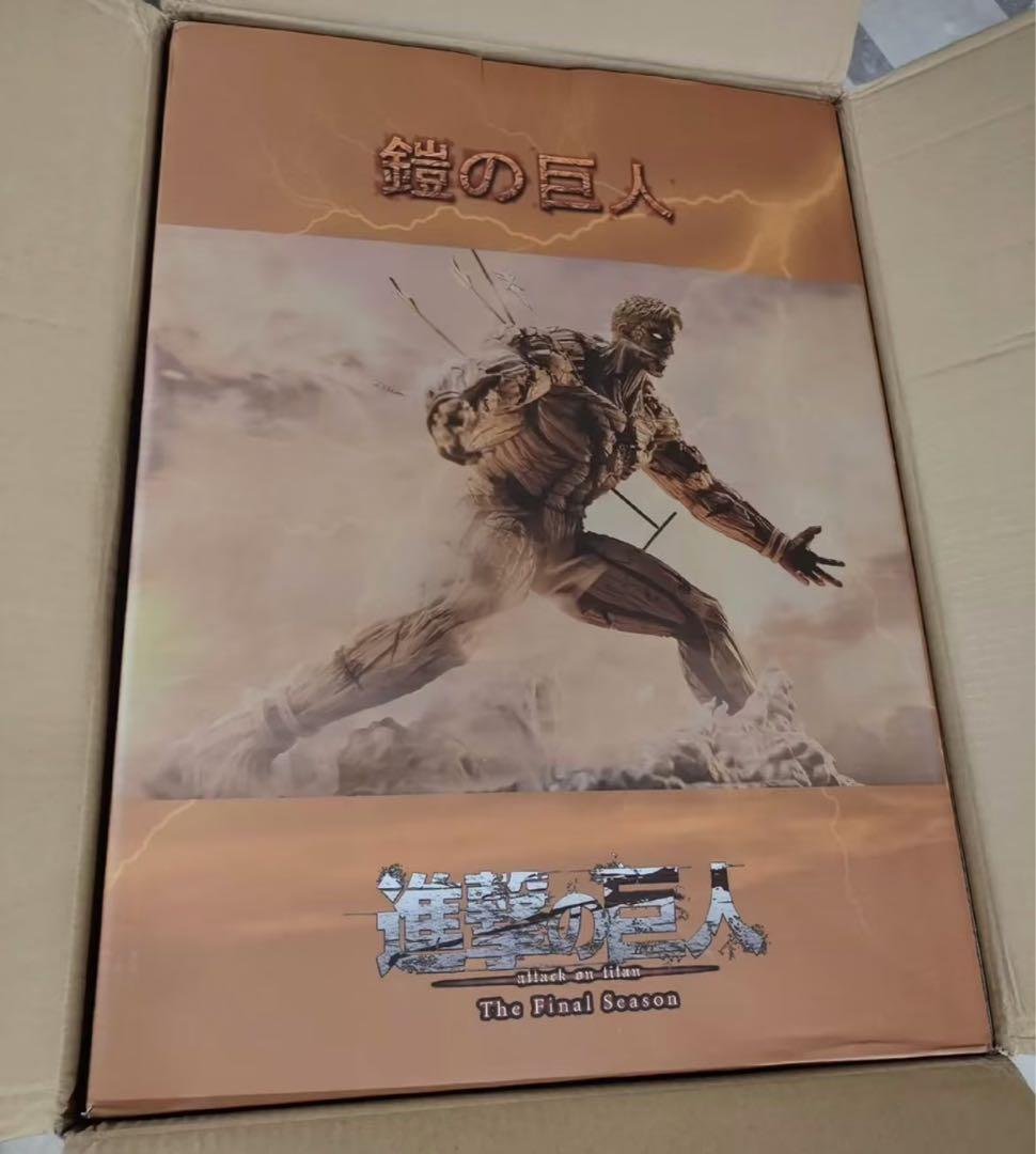 進撃の巨人 鎧の巨人 ガレージキット ガレキ スタチュー⑨ - メルカリ