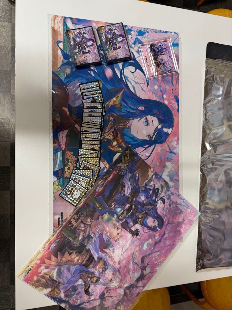 ナーセット　プレイマット・スリーブ・アクスタ・シール　放浪皇のお花見キャンペーン 放浪皇のお花見キャンペーン 放浪皇、ナーセット スリーブ - メルカリ