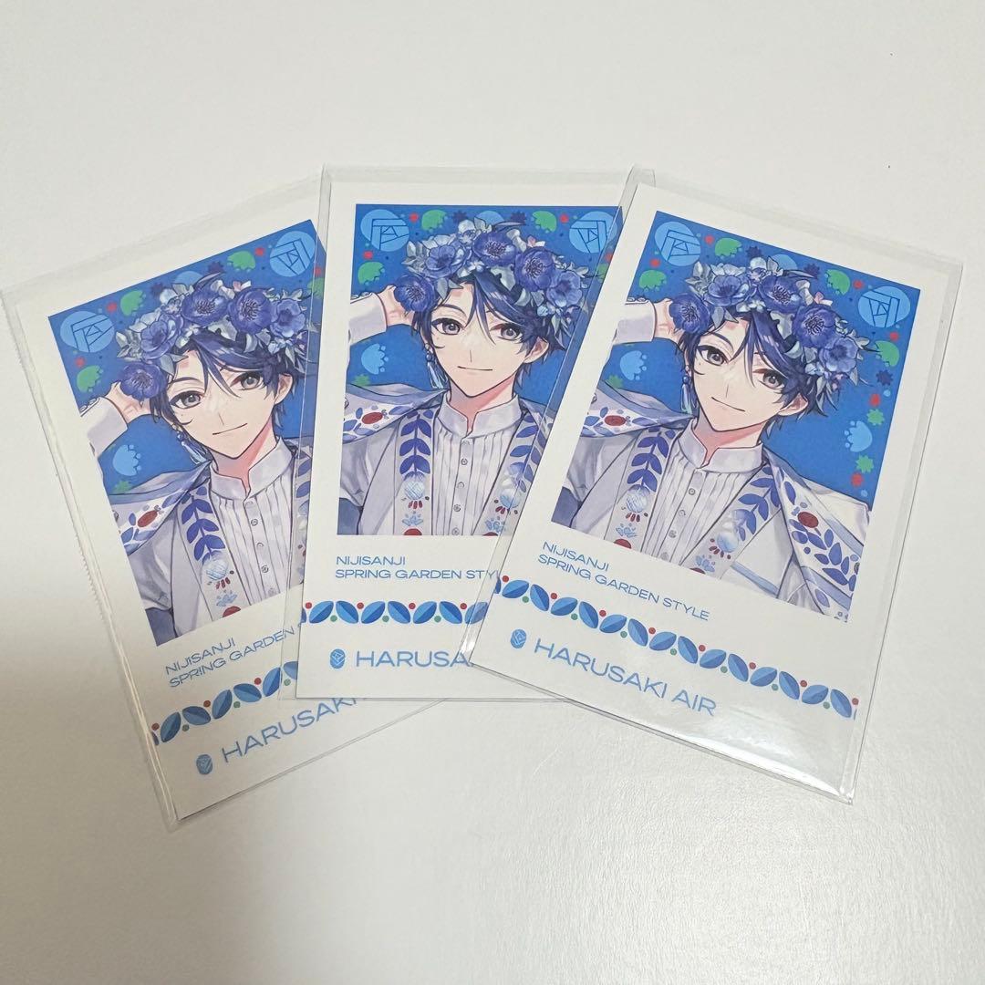 にじさんじ 春崎エアル スプリングガーデンスタイル チェキ風カード
