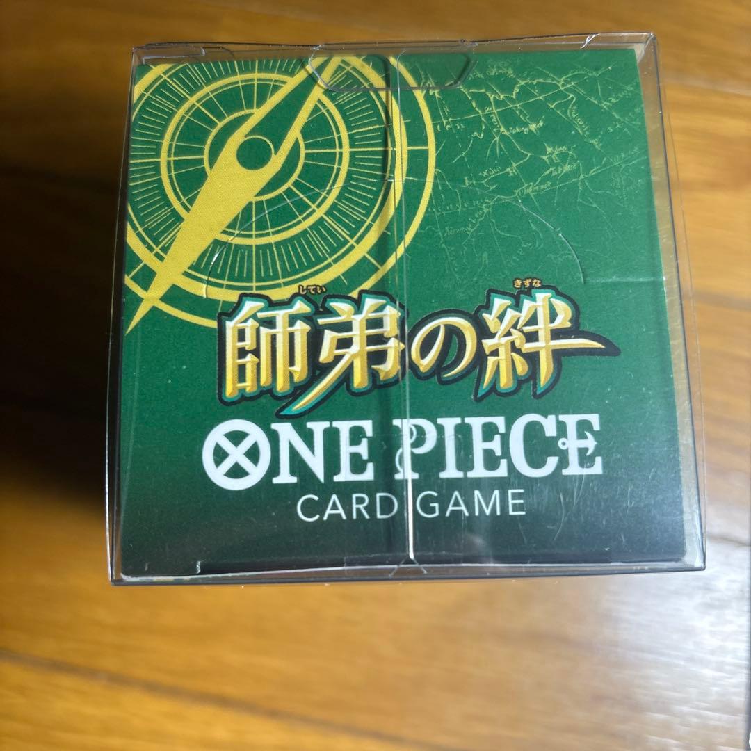 ONE PIECE カードゲーム BOXテープ付き 師弟の絆 - メルカリ