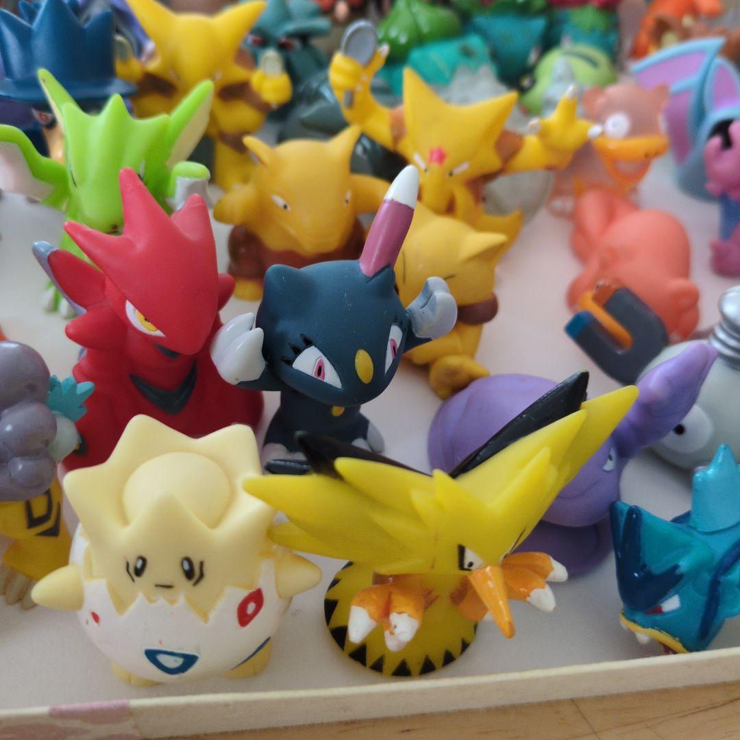ポケモン フィギュア 指人形セット 57個＋ミュウツーフィギュア 平成