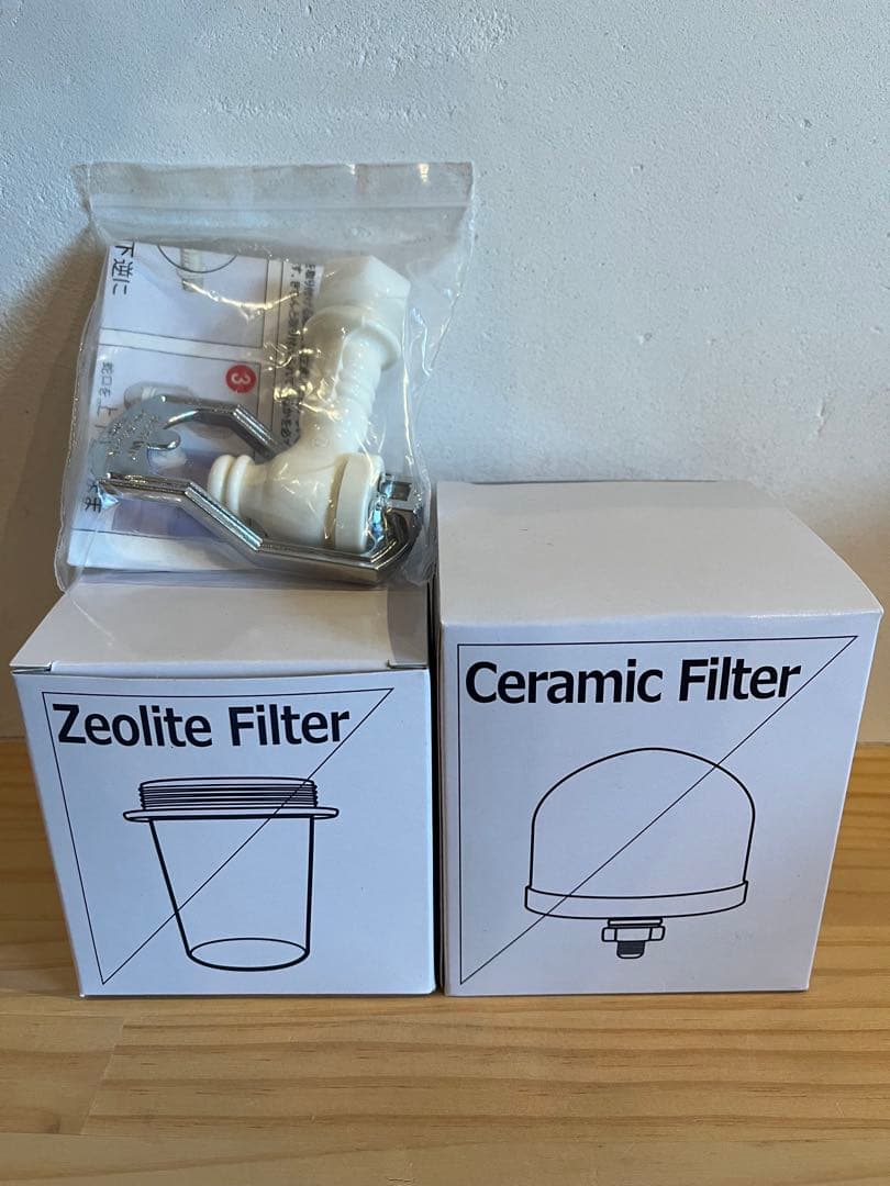 セラミックフィルター　ゼオライトフィルター　蛇口　ライフエッセンス２本 ポタポタクラブ / 全商品