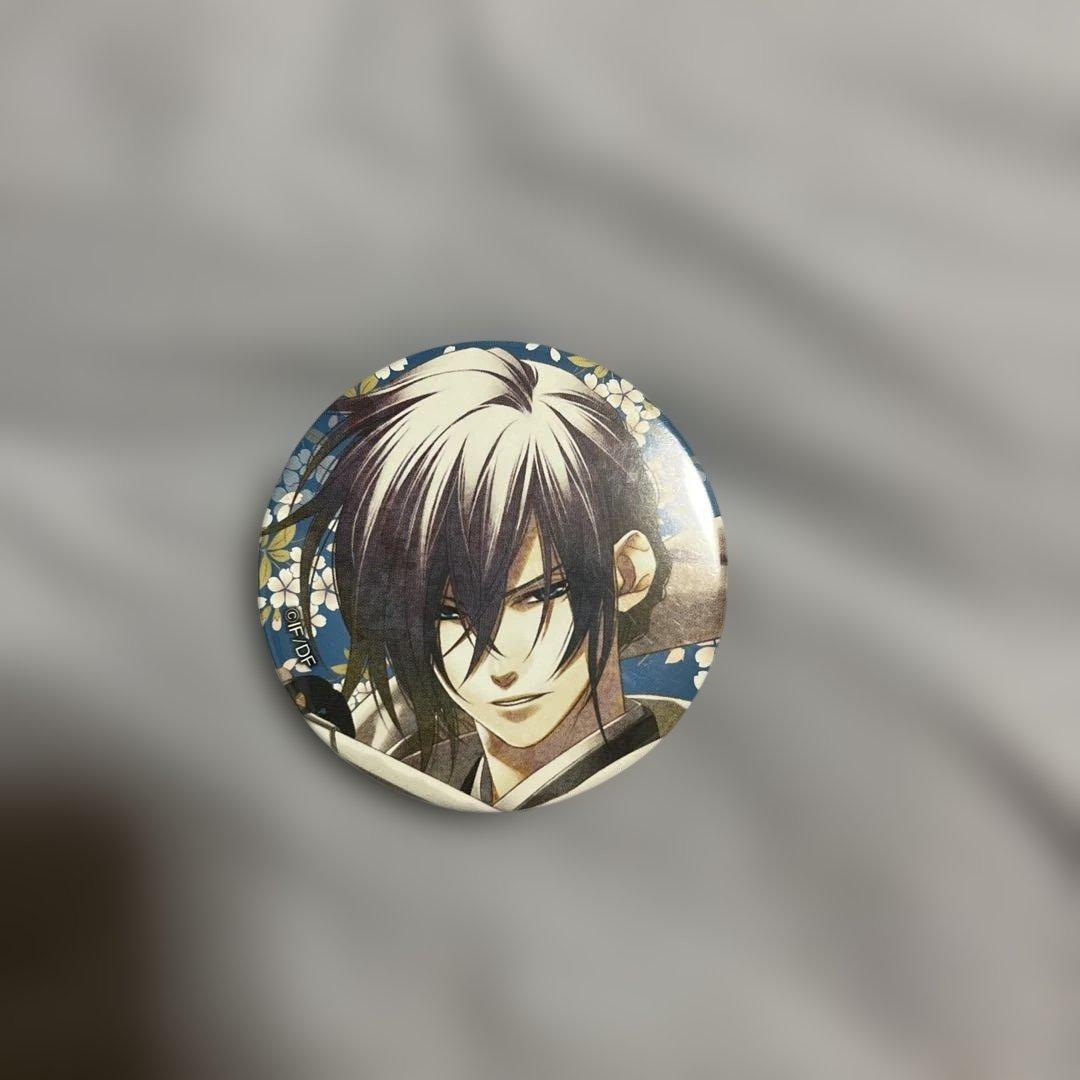 斎藤一 薄桜鬼 オトメイト 缶バッジ - メルカリ