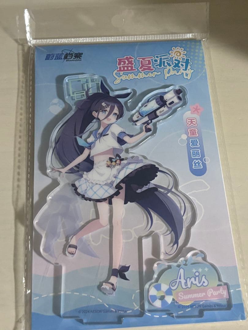中国限定 ブルーアーカイブ 天童アリス 盛夏派対 コラボ アクリル