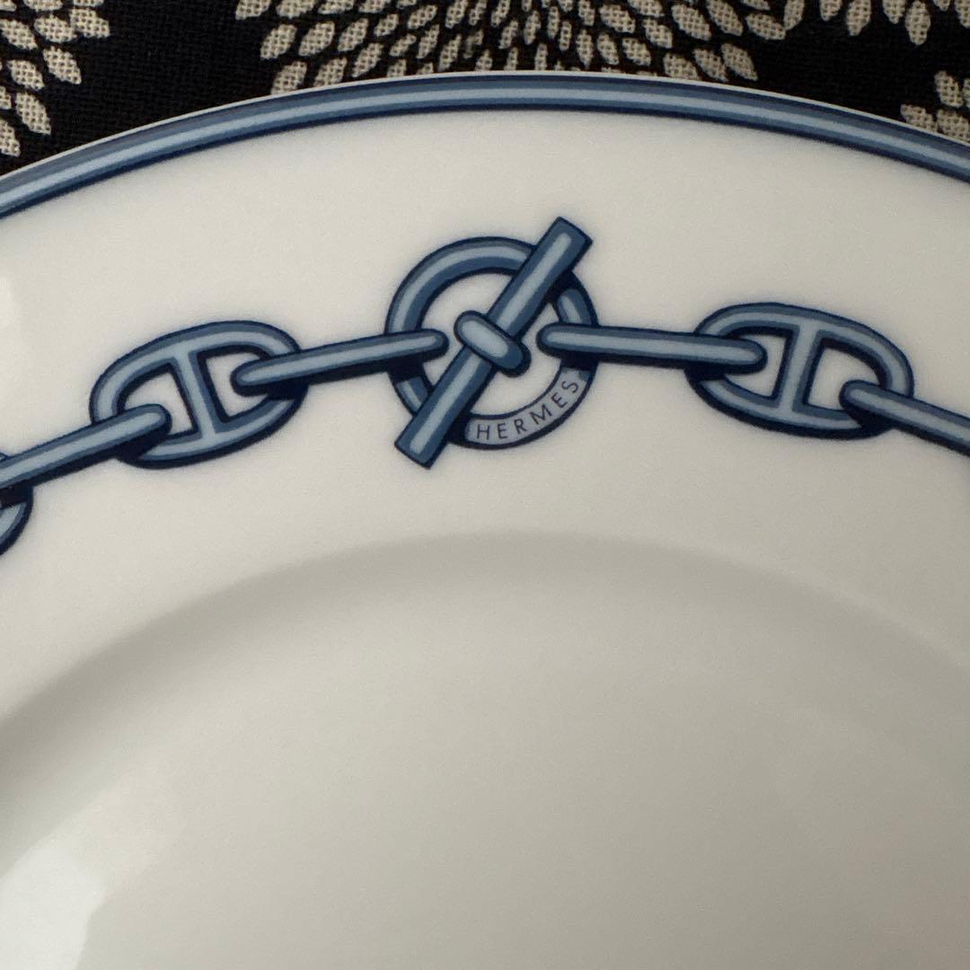 未使用】箱付き エルメス シェーヌダンクル 皿 - メルカリ