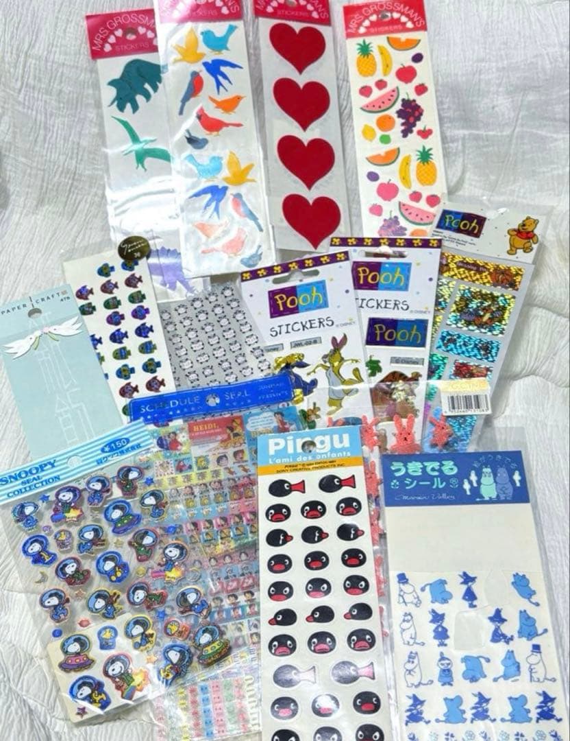 平成 レトロ シール セット まとめ売り グッズ 当時物 ステッカー