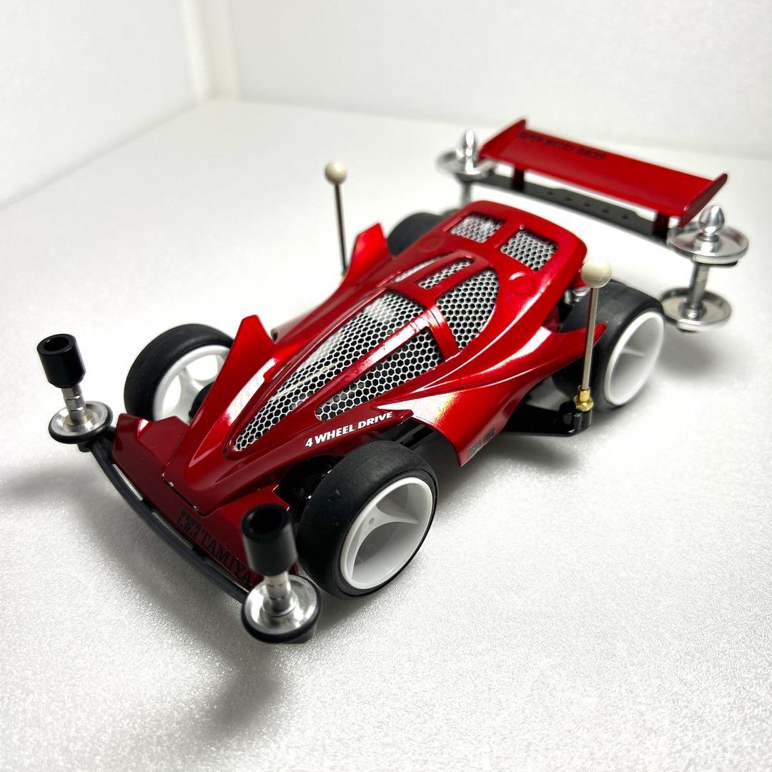 ミニ四駆　ビッグバンゴースト　タミヤ　肉抜　塗装　キャンディ　改造　スーパー1 ミニ四駆 ビッグバンゴースト タミヤ 肉抜 塗装 キャンディ 改造