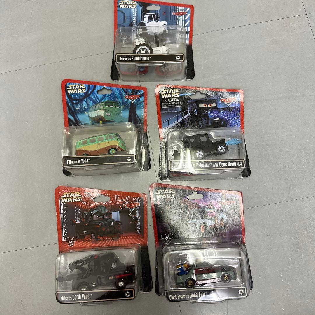 スター・ウォーズ ミニカーセット STARWARS WEEKENDで限定発売されたカーズとコラボミニカー