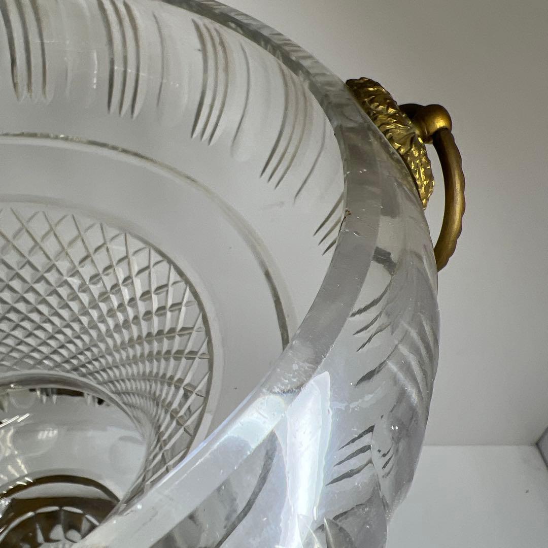 明治時代 ギヤマン切子 大花瓶 高さ48㎝ トヒチサ 東な8-0106④ - メルカリ