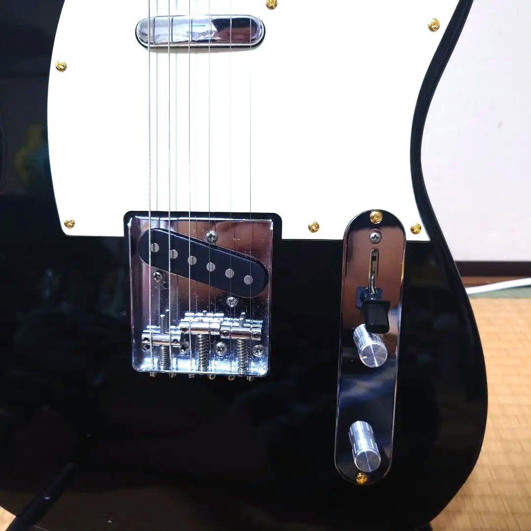 Jerma エレキギター ブラック‼️テレキャスター‼️動作確認済み