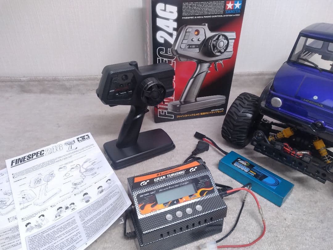 タミヤ TT-02B モントラ仕様 ウニモグ4WD 2.4G 美品フルセット