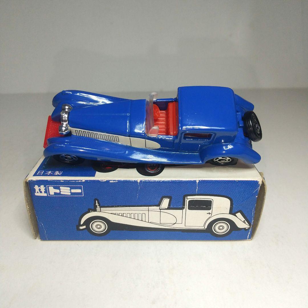 3703)トミカ 青箱 日本製 ブガッティ クーペ ド ビル - メルカリ