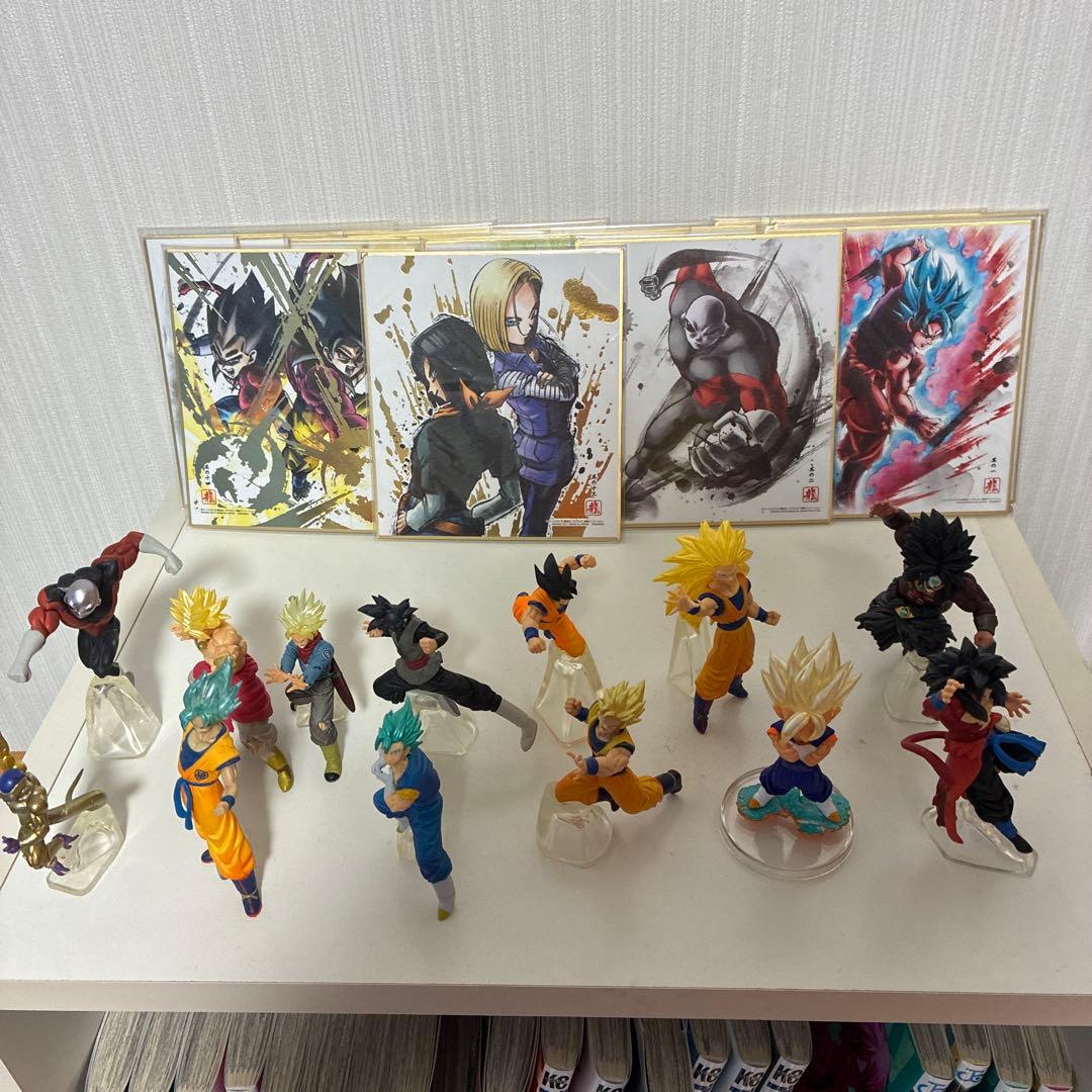 ドラゴンボールフィギュア&ドラゴンボール色紙12枚 食玩「ドラゴンボール 色紙ART 復刻スペシャル」が登場！人気キャラの
