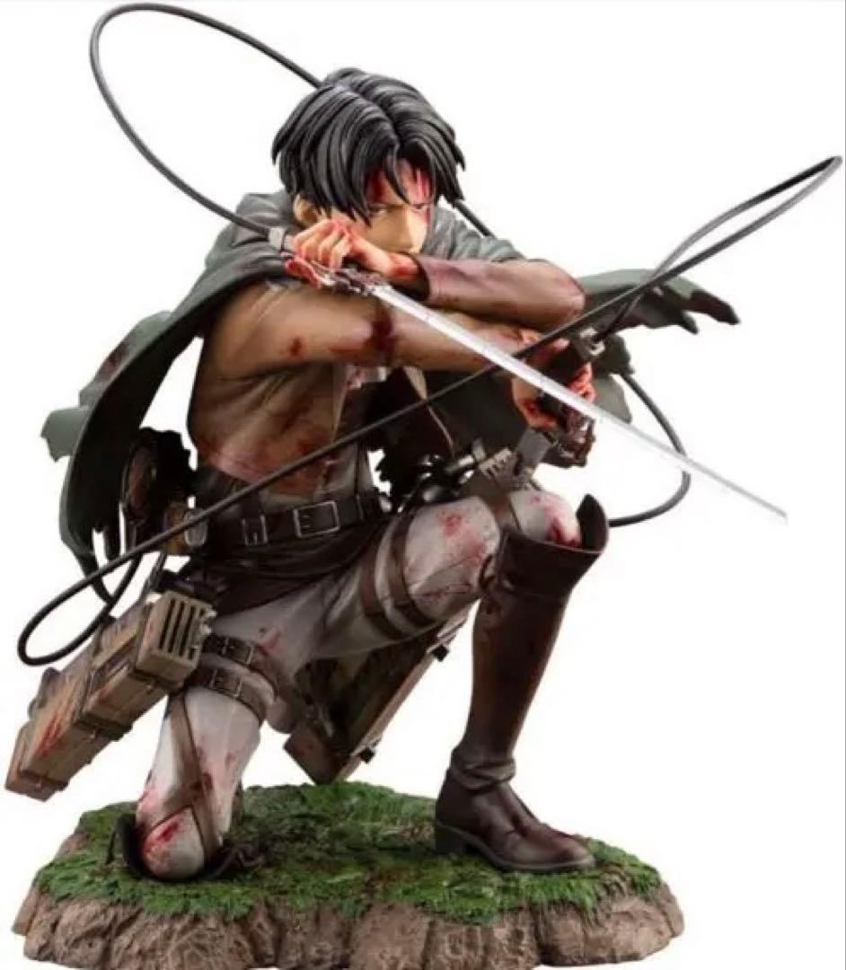 進撃の巨人Attack on Titan リヴァイ フィギュア　figure Amazon.co.jp: 進撃の巨人 立体機動 スペシャルフィギュア リヴァイ