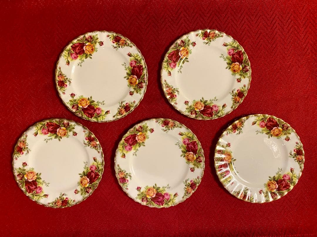 極美品】ロイヤルアルバート デザートプレート（16㎝） セット - メルカリ