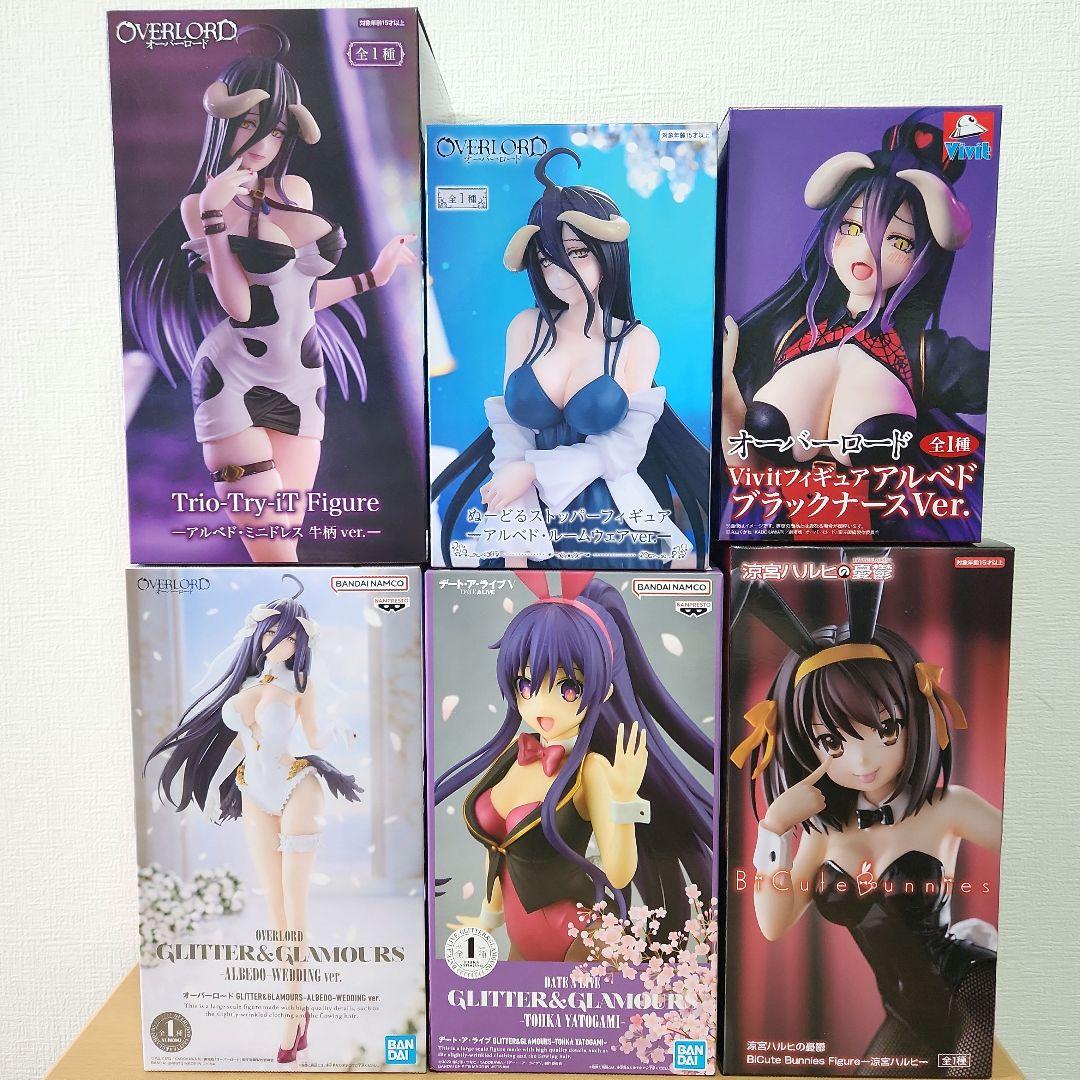 美少女 フィギュア まとめ売り アルベド 初音ミク そに子 夜刀神十香