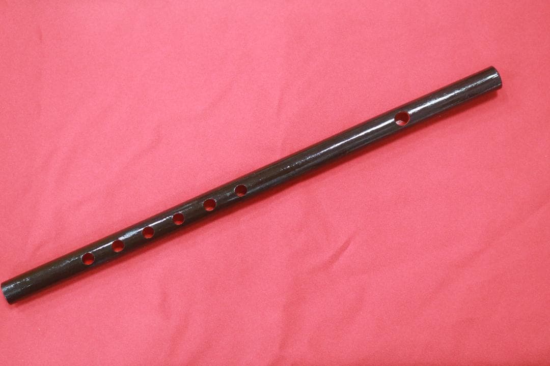 沖縄県産　琉球横笛　竹製（A調）音の高さになります。手工品　新品未使用 image.png