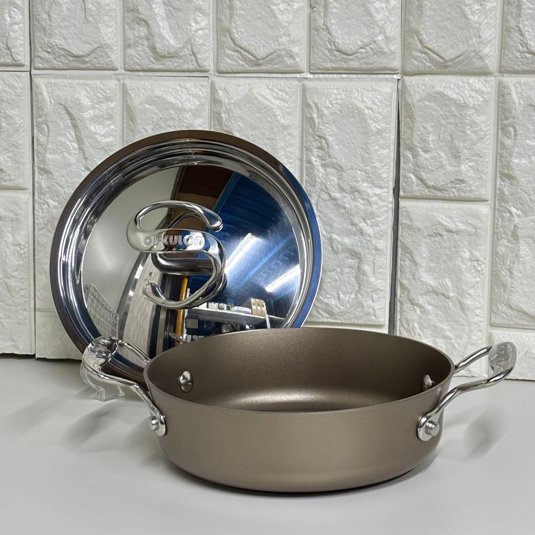 MEYER サーキュロン 2ピースセットマイヤー両手鍋+蓋 調理器具