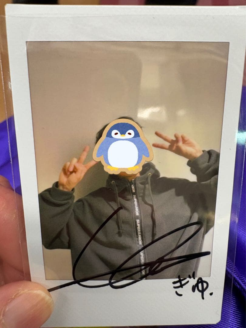 KYUHYUN直書サイン入りチェキポラ 終了しました】「ノクドゥ伝～花に降る月明り～」キム・ソヒョン直筆