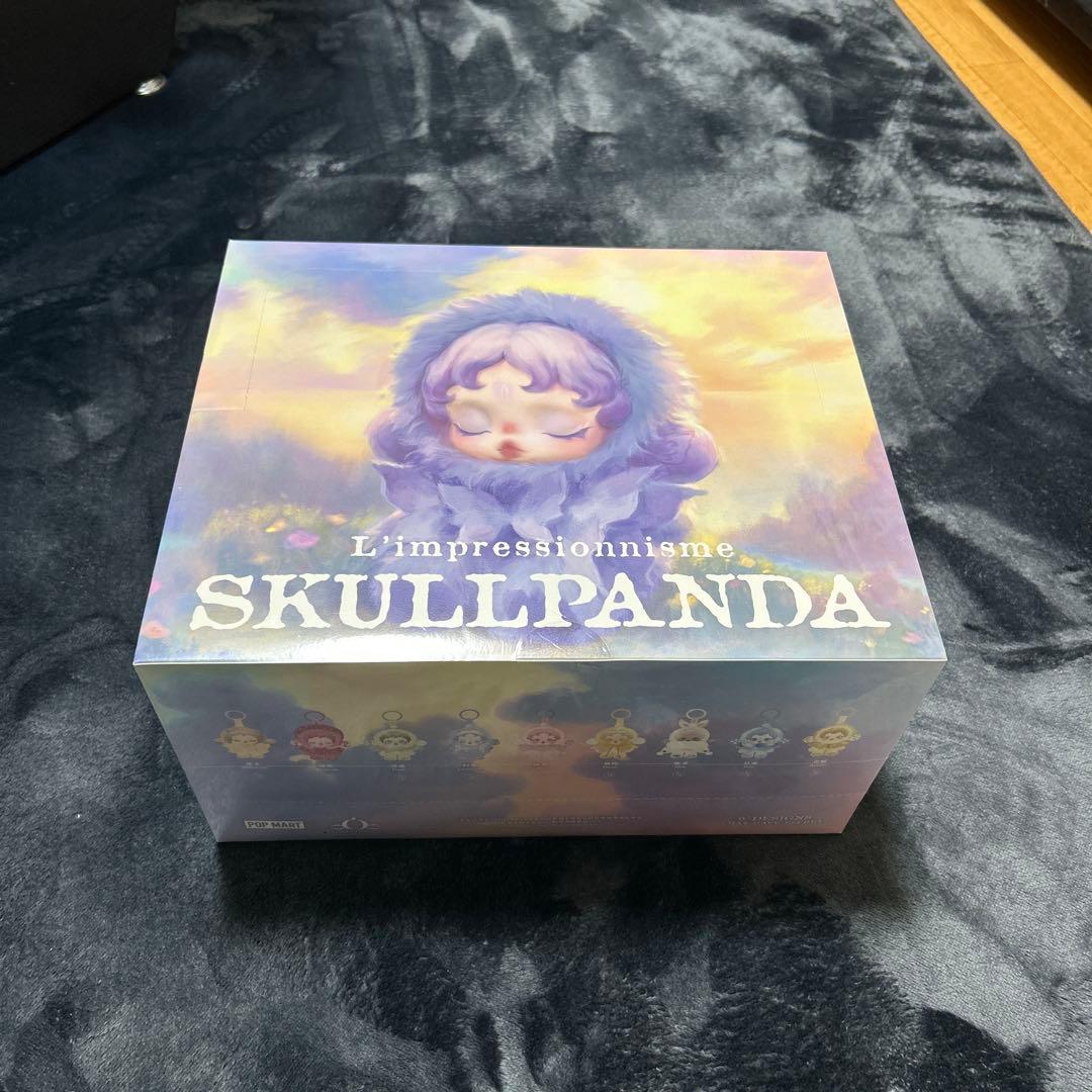 SKULLPANDA L'impressionnisme コレクションボックス AUTHENTIC SKULLPANDA L' IMPRESSIONNISME PLUSH SERIES BLIND BOX