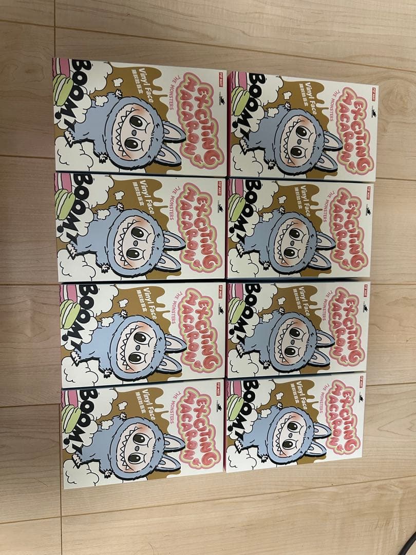 POP MART THE MONSTERS Macaron 8個セット アソートBOX】正規品 POP MART THE MONSTERS - Exciting Macaron Vinyl