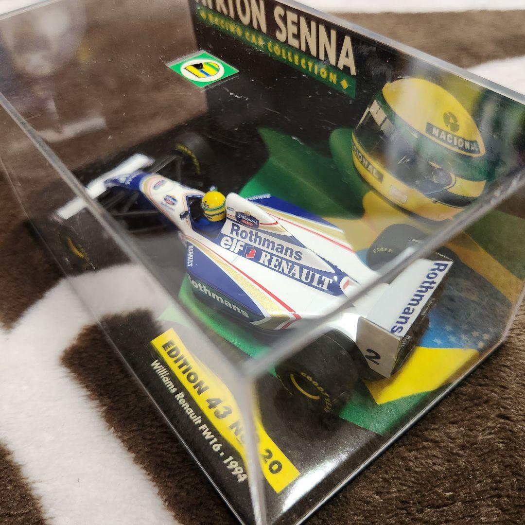 1/43 ウイリアムズルノー FW16 1994 純正ロスマンズ A.セナ - メルカリ