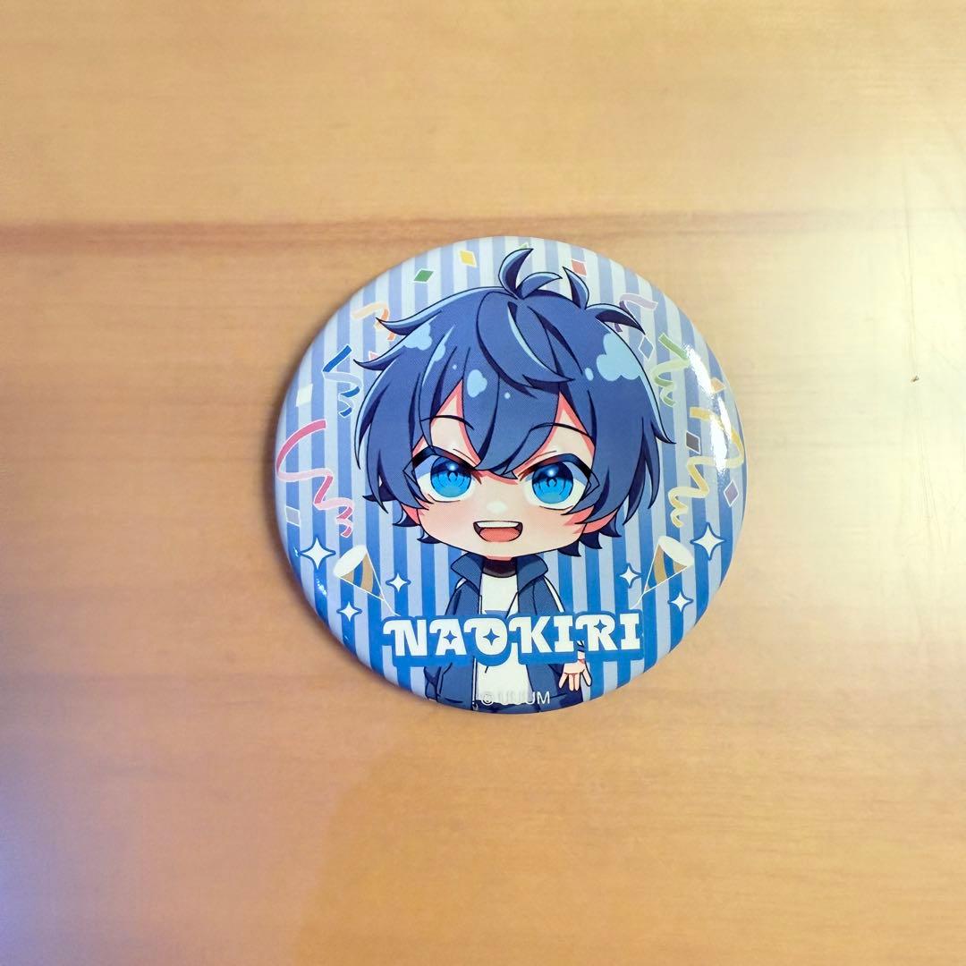 なおきり 】 デフォ 缶バッジ カラフルピーチ ピーチパーティ