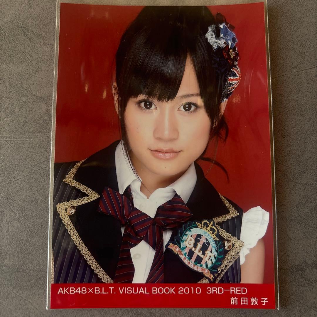 AKB48 前田敦子 BLT visual Book RED 生写真レア初期 - メルカリ