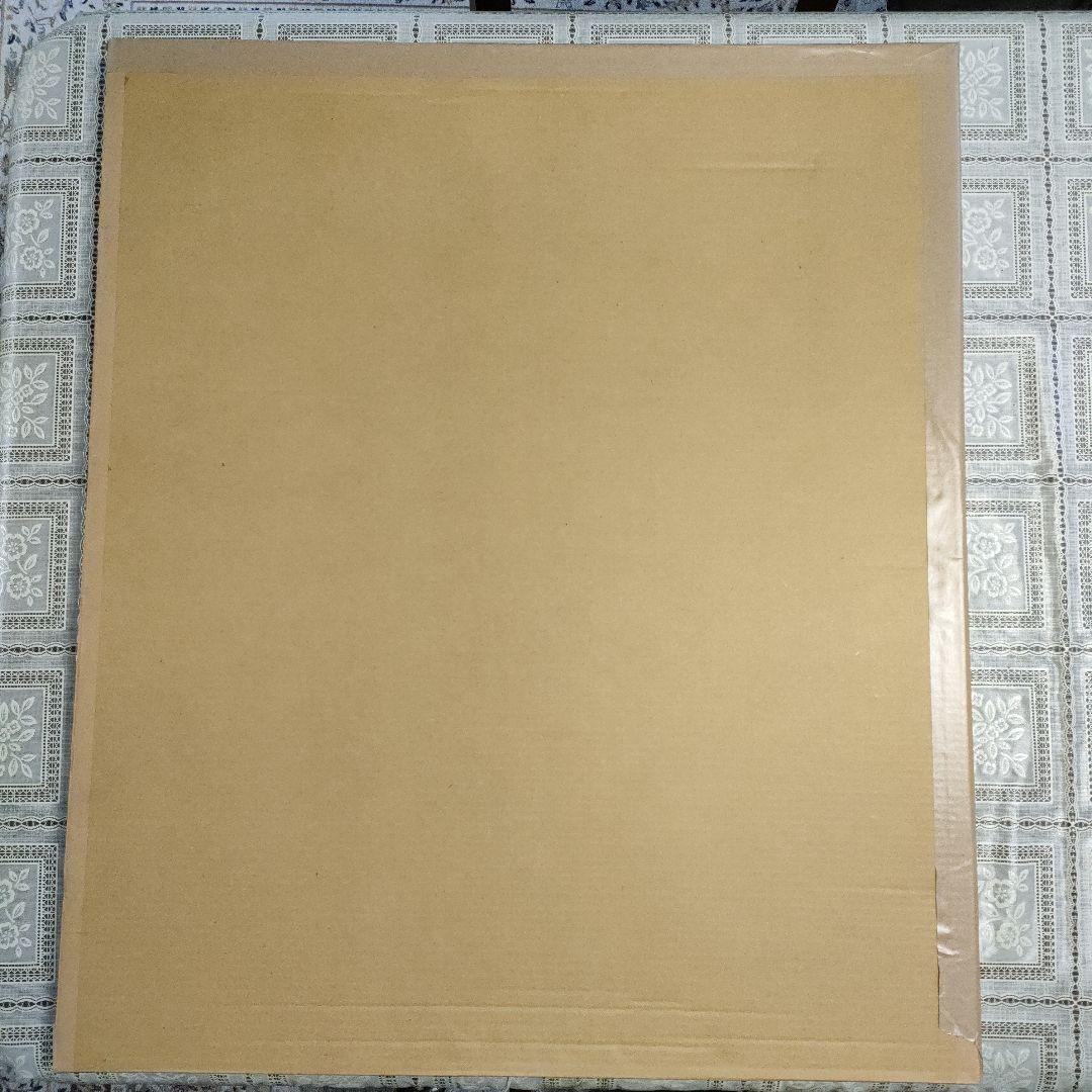 ベルナールビュッフェ リトグラフ『レベッシュ公園』1968年製作