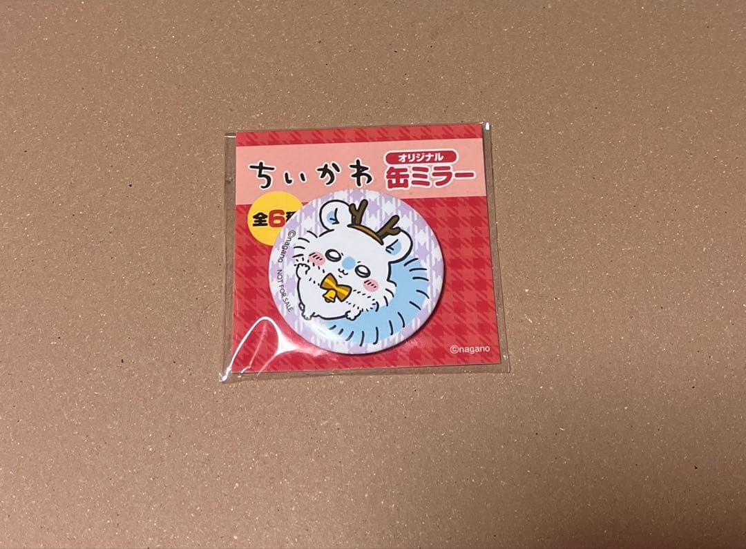 セブンイレブン限定 ちいかわ オリジナル 缶ミラー モモンガ 新品未