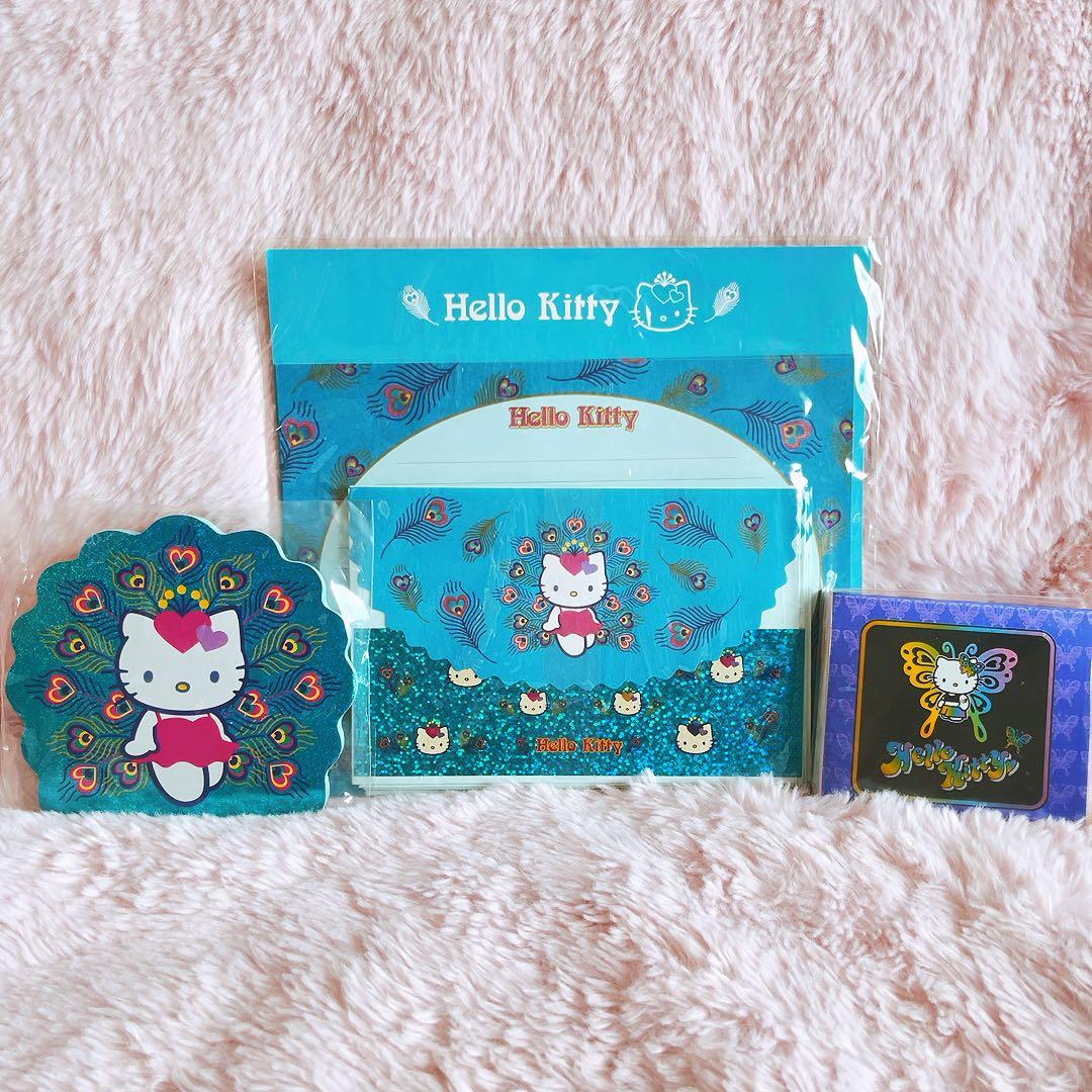 希少レア　ハローキティ　USA 2001 ハートリーフ　レターセット　メモ cast-shop_oh02133254