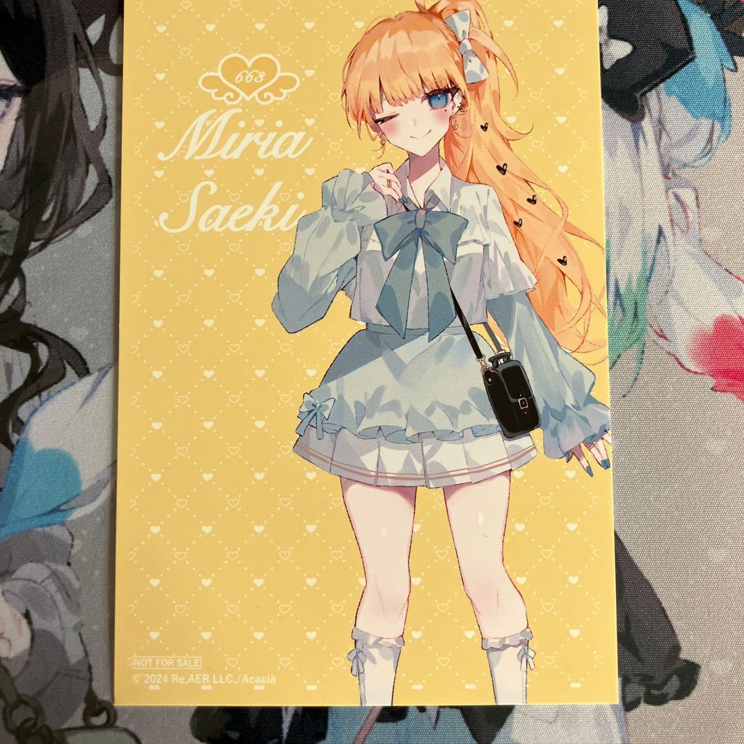 魔法少女ノ魔女裁判 まのさば ブックオフ ポストカード 佐伯ミリア