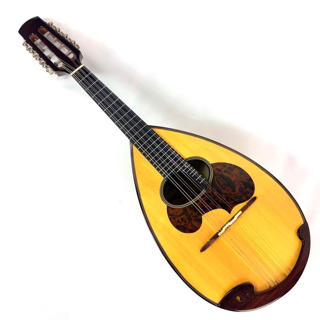 鈴木バイオリン製　マンドリン　M-30 日本製　ハンドクラフト　ハードケース付 鈴木楽器製作所 Suzuki M-30 Mandolin スズキ マンドリン -a785