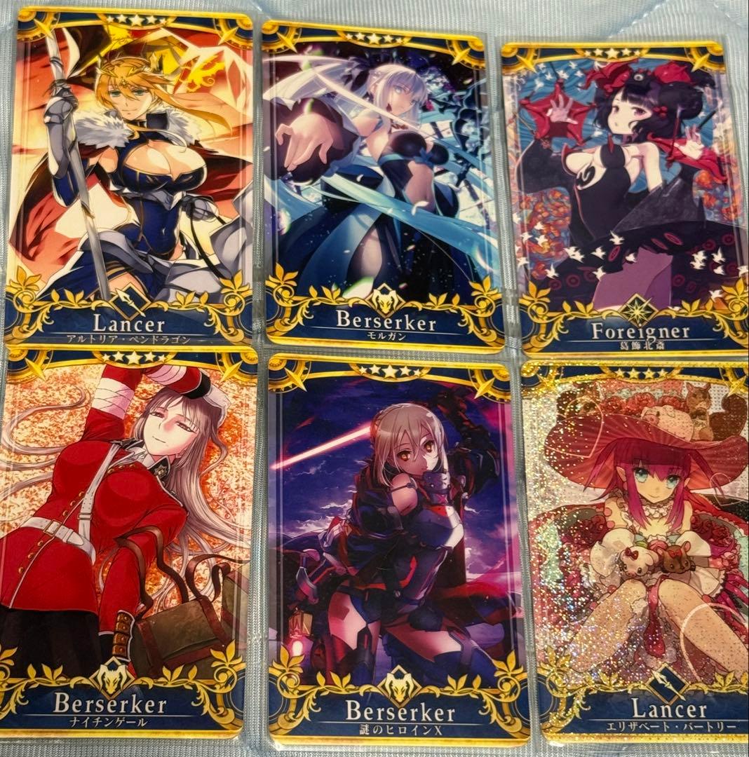 FGOアーケード最終再臨カードセット - メルカリ